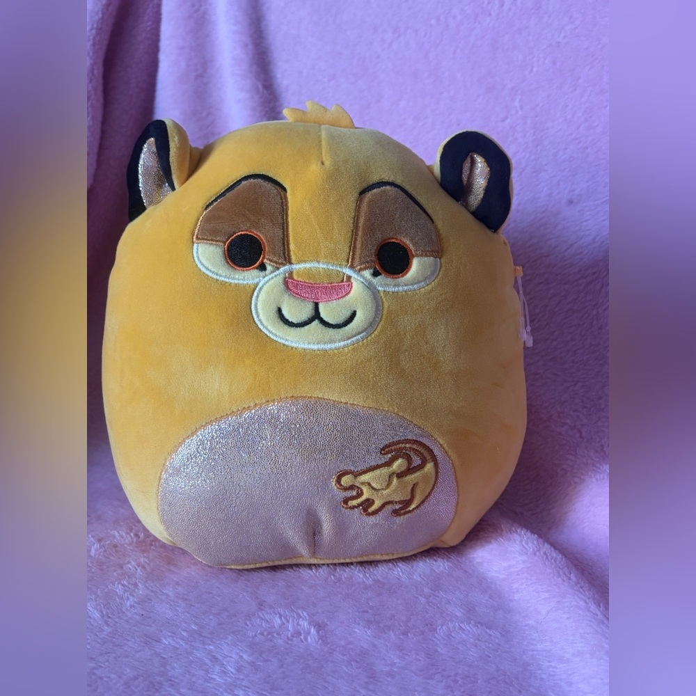 Disney simba lion king like new Squishmallow 8”